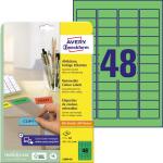 Zweckform L6040-20 Etiketten - 45,7 x 21,2 mm, grün,...