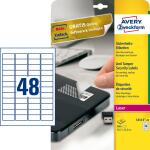 Zweckform L6113-20 Typenschild-Etikette 45,7x21,2