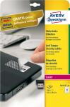 Zweckform L6114-20 Typenschild-Etikette 63,5x29,6