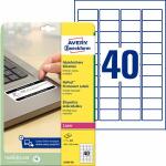 Zweckform L6145-20 Etikett Sicherheit - 45,7x25,4 mm,...