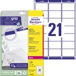 Zweckform L7160-40 Adress-Etiketten - 63,5 x 38,1 mm,...