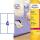 Zweckform L7769-40 Color-Print 139x99,1mm weiß