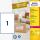 Zweckform LR7167-100 100St Adressetikett 199,6x289,1 ws