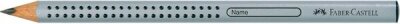 Faber Castell Bleistift Grip Jumbo B silber