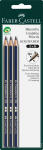 Faber Castell Bleistift Goldfaber B 3er