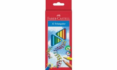 Faber Castell Buntstift Dreikant 3,0 mm 12er Kartonetui