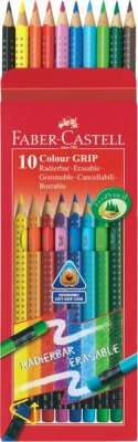 Faber Castell Buntstift Colour Grip radierbar 3,3 mm 10er