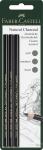 Faber Castell Kohlestift fettfrei Pitt 3er-Set