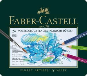 Faber Castell Aquarellstift A.Dürer 3,8 mm 24er Metalletui