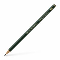 Faber Castell Bleistift 9000 2B grün