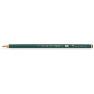 Faber Castell Bleistift 9000 5B grün