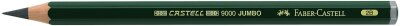 Faber Castell Bleistift 9000 Jumbo 2B grün