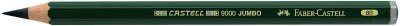 Faber Castell Bleistift 9000 Jumbo 8B grün