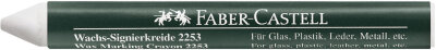 Faber Castell Wachssignierkreide 10 mm x 95 mm weiß