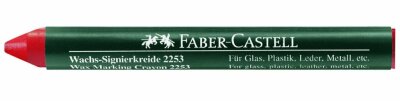 Faber Castell Wachssignierkreide 10 mm x 95 mm rot