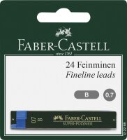 Faber Castell Feinmine Super-Polymer 0,7 mm B 2 Minen