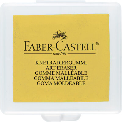 Faber Castell Radierer Knetg. Art Eraser gelb rot bl 50x35x9