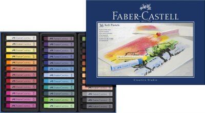Faber Castell Softpastellkreiden 8 mm x 66 mm 36er