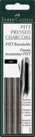 Faber Castell Reisskohle fettfrei Pitt soft 3er