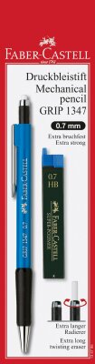 Faber Castell Druckbleistift Grip 1347 0,7 B sortiert Rad.