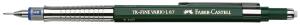 Faber Castell Druckbleistift TK-Fine Vario L 0,7 B grün Rad.