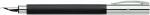 Faber Castell Füller Ambition Edelharz schwarz Feder F