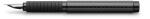 Faber Castell Füller Essentio Black Carbon Feder M