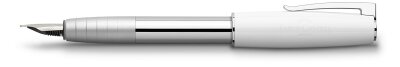 Faber Castell Füller LOOM Piano weiß Feder EF