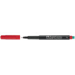 Faber Castell Marker Multimark permanent F 0,6 mm rot