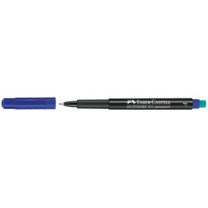 Faber Castell Marker Multimark permanent F 0,6 mm blau