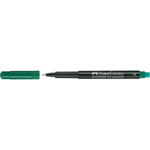 Faber Castell Marker Multimark permanent F 0,6 mm grün