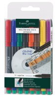 Faber Castell Marker Multimark permanent S 0,4 mm 8er Etui