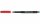 Faber Castell Marker Multimark permanent S 0,4 mm rot