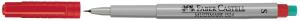 Faber Castell Marker Multimark non-perm S 0,4 mm rot