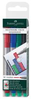 Faber Castell Marker Multimark non-perm M 1,0 mm 4er Etui