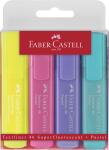 Faber Castell Textmarker TL 46 1-5 mm Pastell 4er