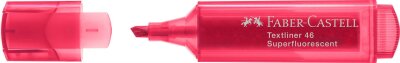Faber Castell Textmarker TL 46 5, 2, 1 mm Superfluor rot