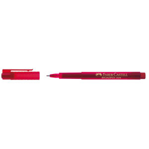 Faber Castell Faserschreiber Broadpen Document 0,8 rot