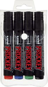 Faber Castell Marker UNI POSCA PROCKEY Keilspitze 3-6 4er