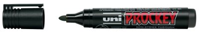 Faber Castell Marker UNI POSCA PROCKEY Rundspitze 1,5-3 schw