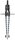 Faber Castell Schnellverstellzirkel Kr 390mm Grip silber