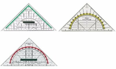 Faber Castell Geometrie-Dreieck 20 cm mit Griff