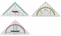 Faber Castell Geometrie-Dreieck 20 cm mit Griff