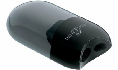 Faber Castell Doppelspitzdose oval schwarz