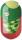 Faber Castell Doppelspitzdose oval inkl. Radierer Fisch