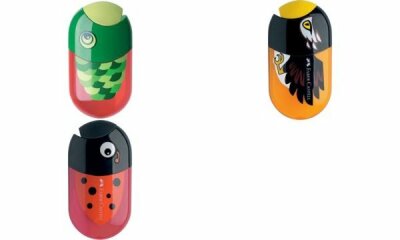 Faber Castell Doppelspitzdose oval inkl. Radierer Adler