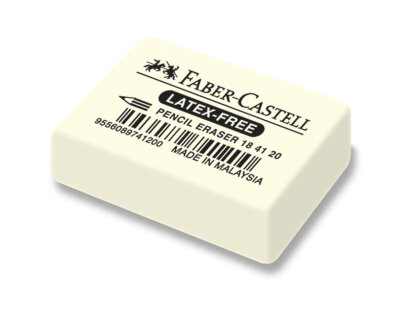 Faber Castell Radierer Latex-frei 7041-20 36x24x7 mm