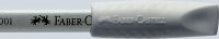Faber Castell Radierer Grip 2001 40x10x10 mm grau/weiß