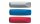 Faber Castell Radierer Grip 2001 40x10x10 mm grau/rot/blau