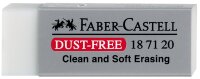 Faber Castell Radierer Dust-free 62x22x12 mm weiß